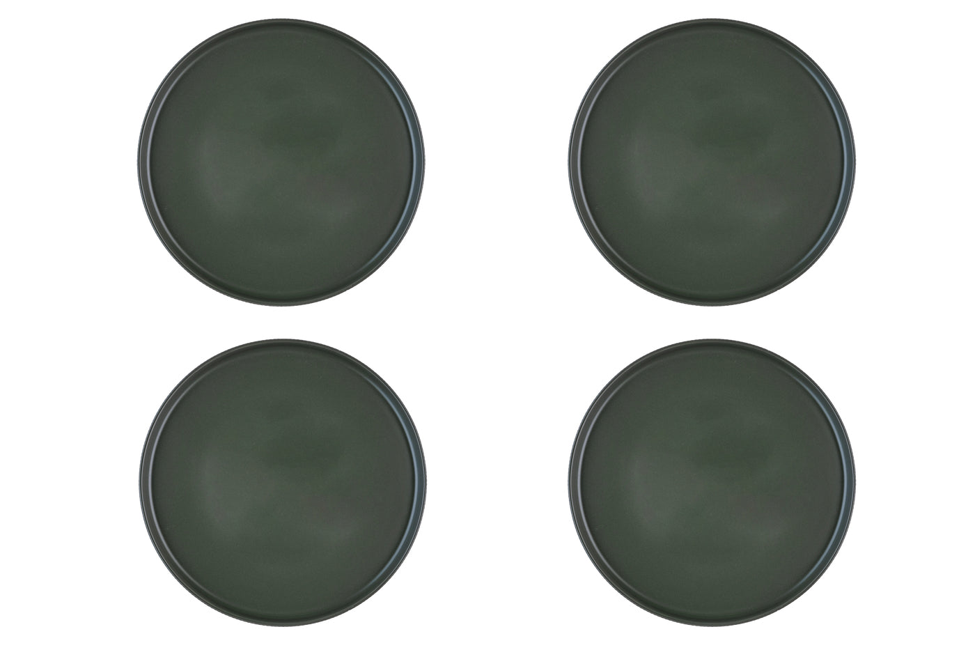 Assiette SCANDI Ø27,5cm - 4 pièces - Olive