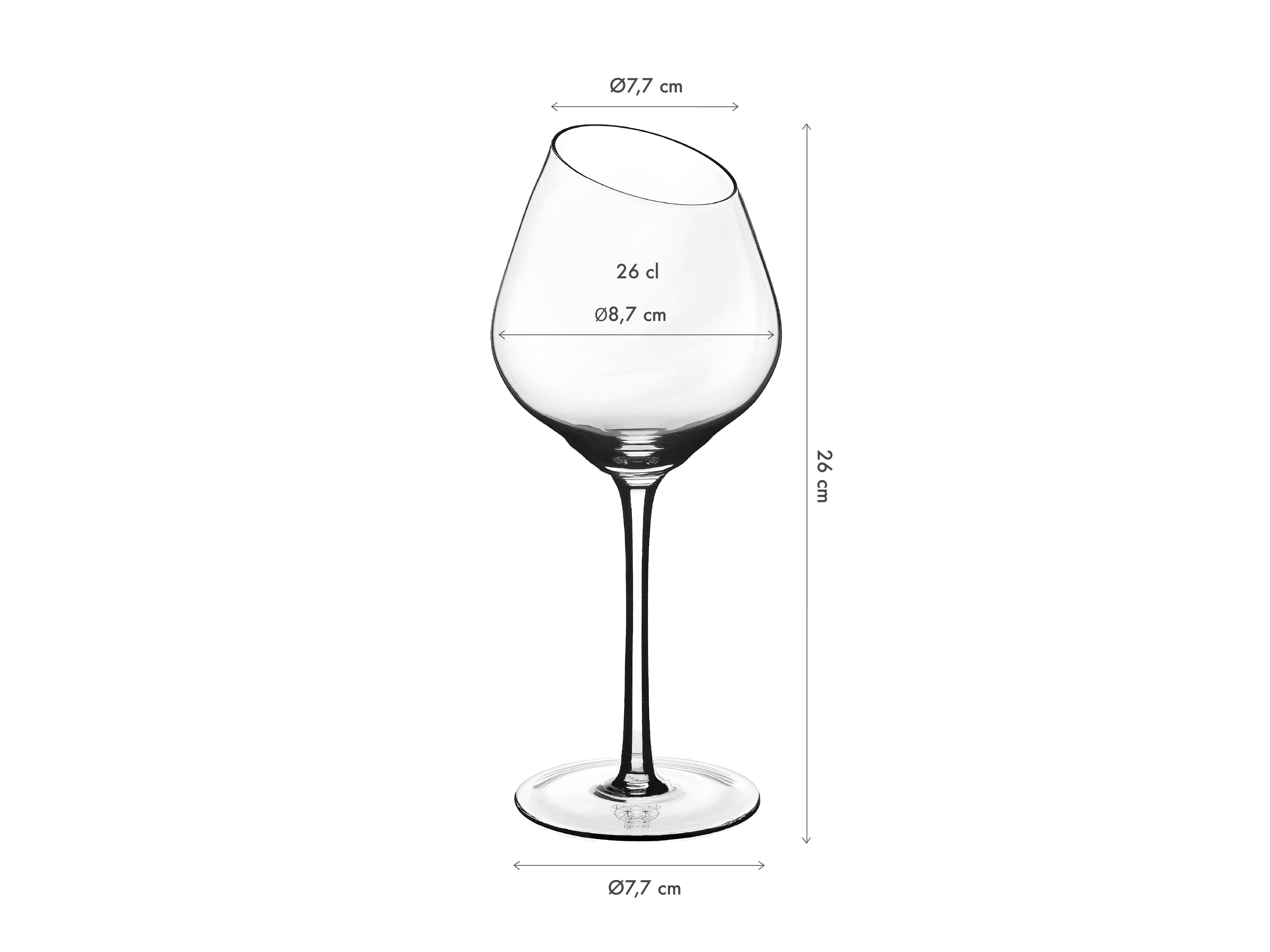 Verre à pied 37cl SVÄVA - 6 pièces