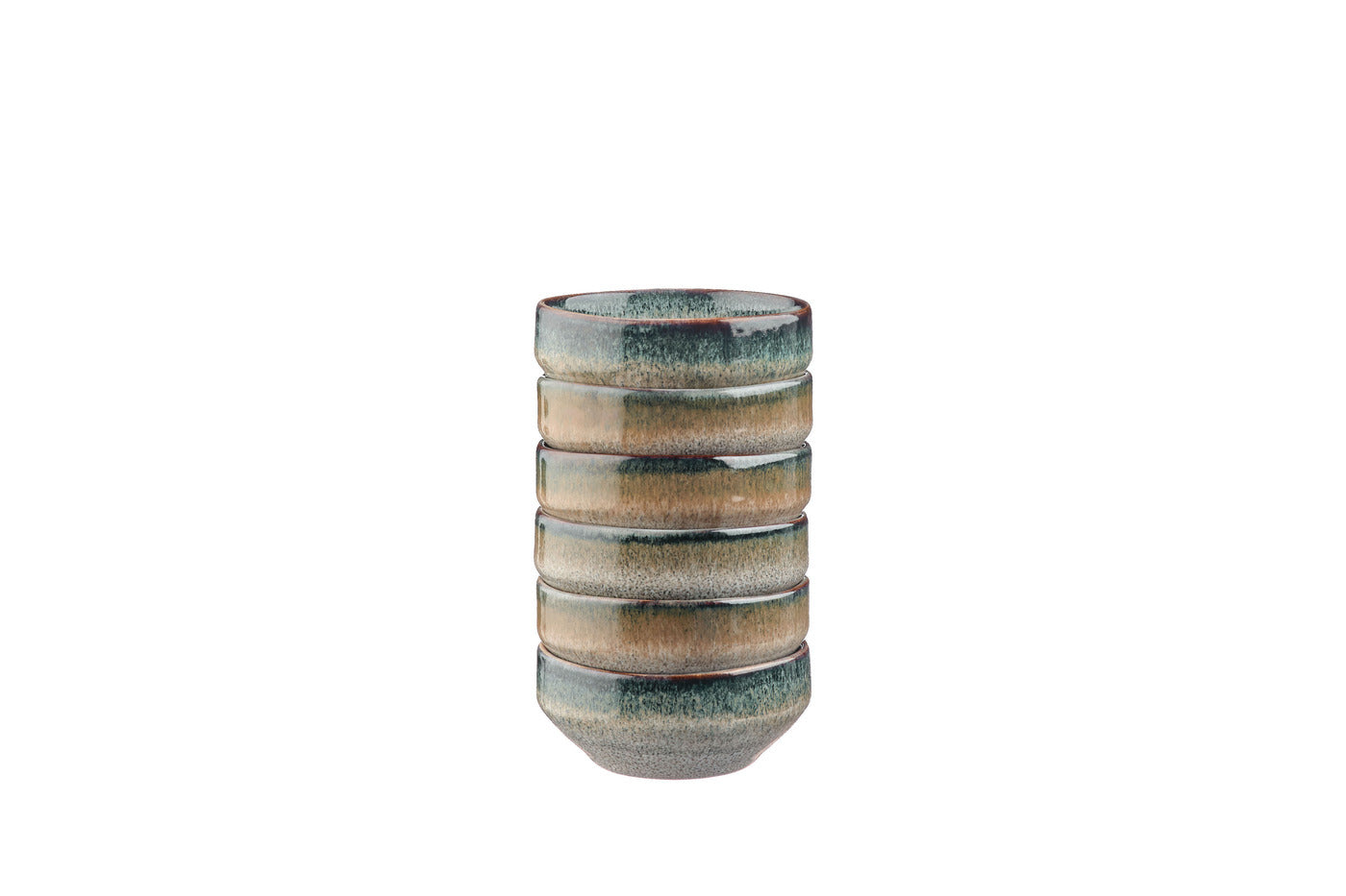 Bol GENESIS Ø8cm - 6 pièces - Terre