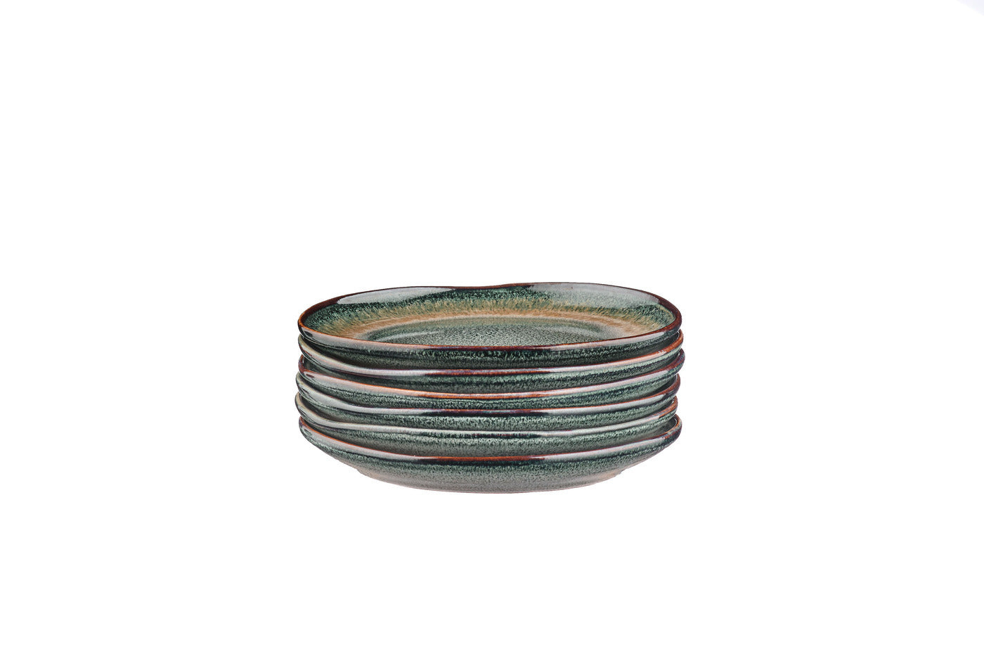 Assiette GENESIS Ø16,5cm - 6 pièces - Terre