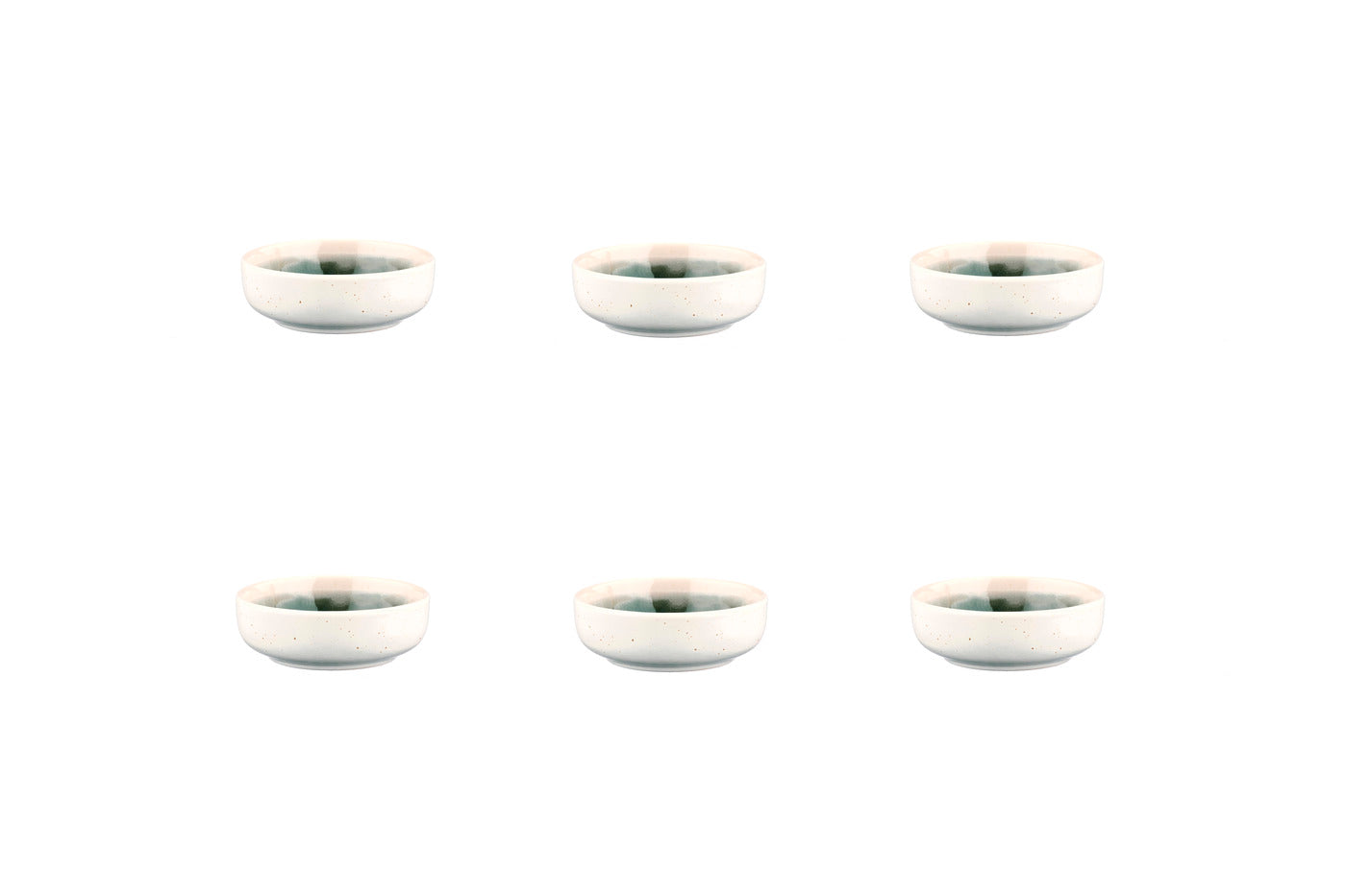 Bol OXYGEN Ø9cm - 6 pièces - Vert de gris