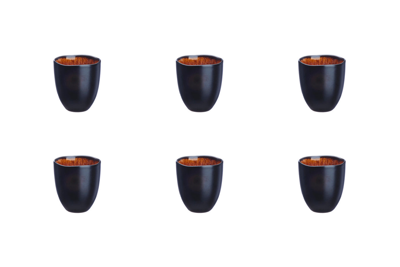 Tasse IRIS 15cl - 6 pièces - Marron sauvage