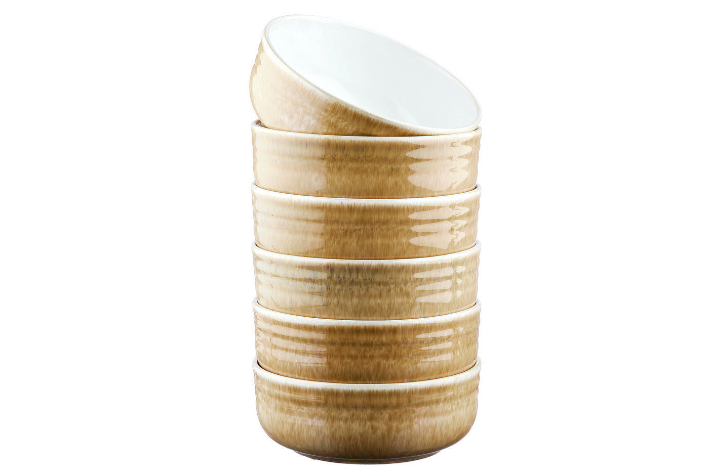 Bol COSMOS Ø15,5cm - 6 pièces - Crème