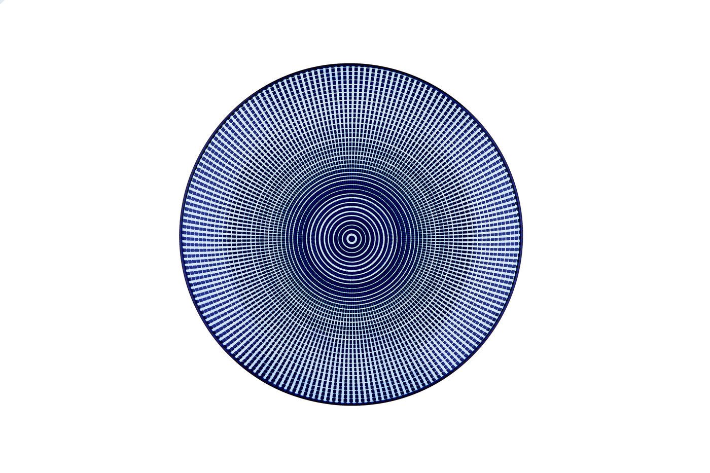 Assiette PATTERN Ø21cm - 6 pièces - Dark blue