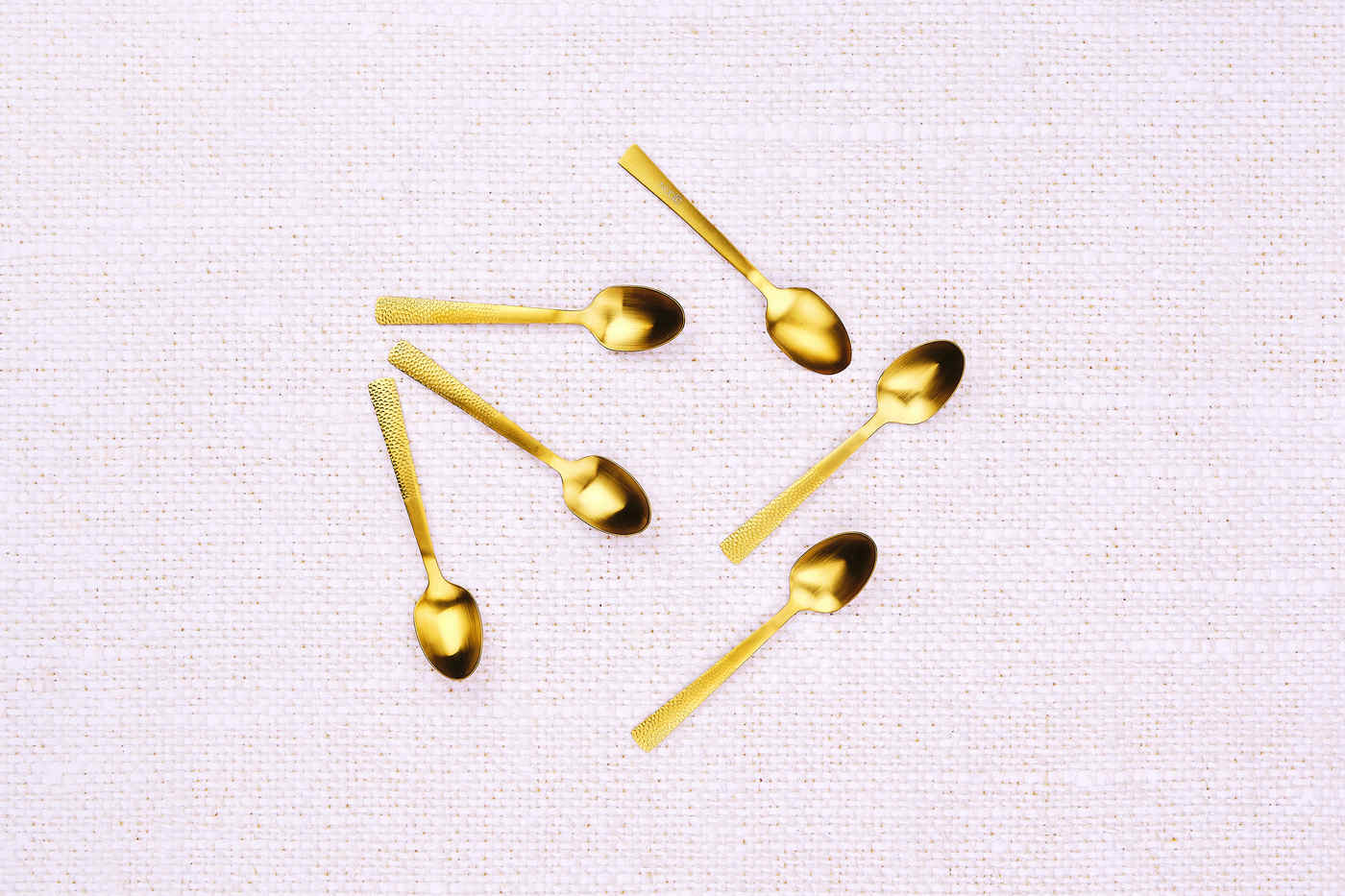 Coffret 6 petites cuillères FINN - Gold