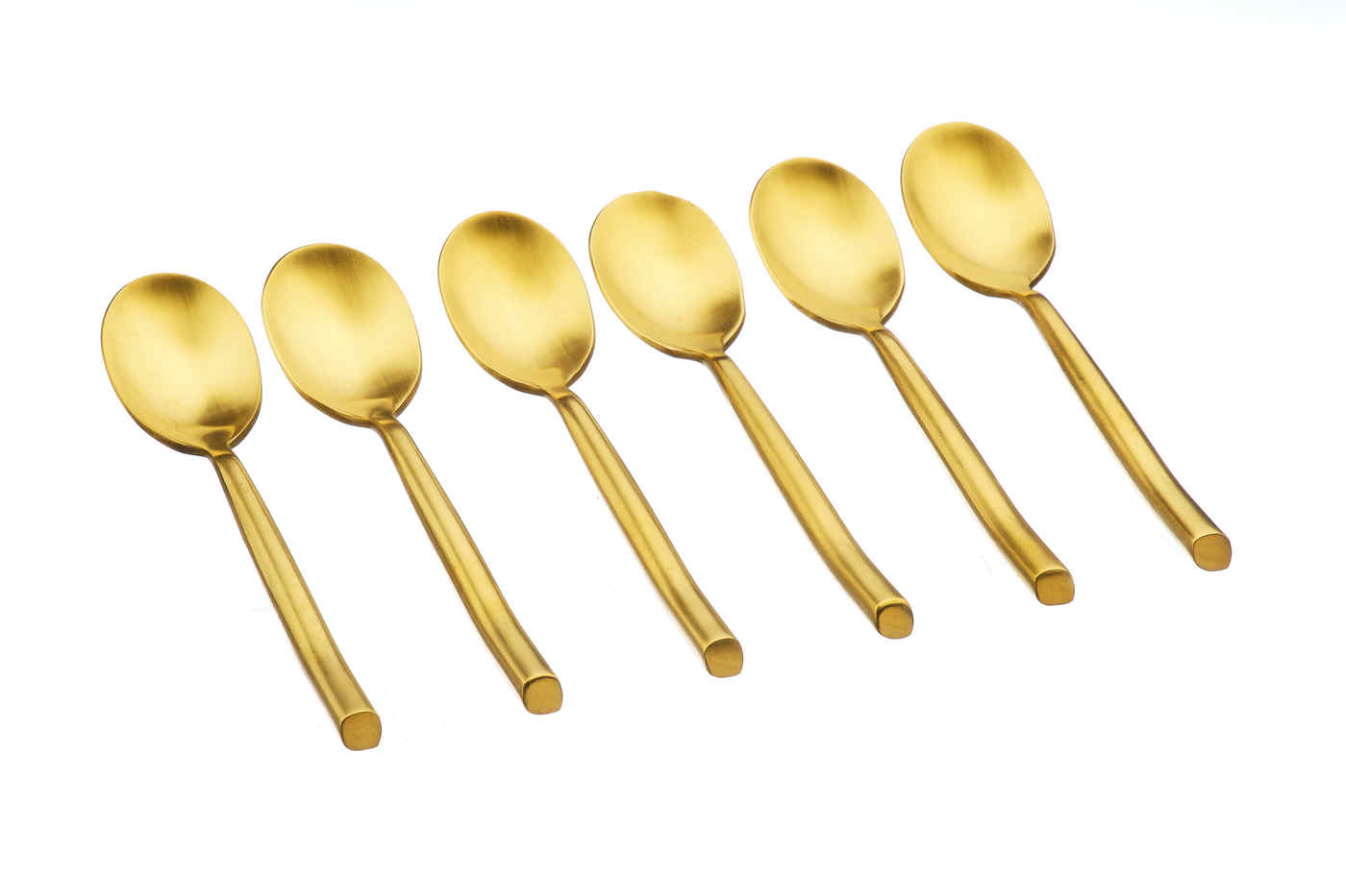 Coffret 6 petites cuillères KNUT - Gold