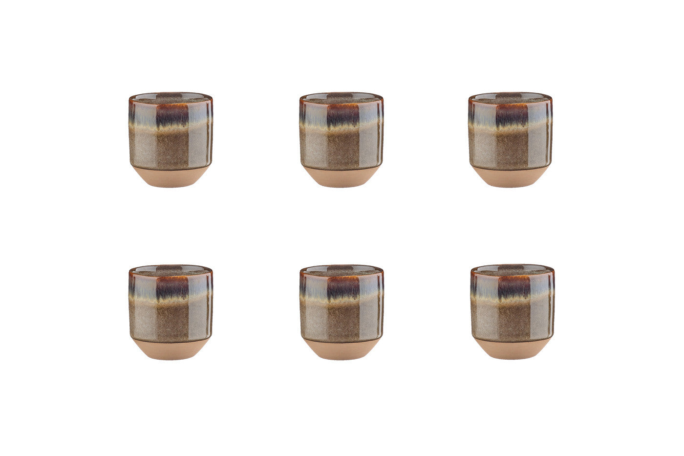 Tasse GENESIS 15cl - 6 pièces - Basalte