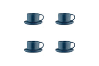 Tasse SCANDI 15cl et soucoupe Ø12cm - 8 pièces - Marine
