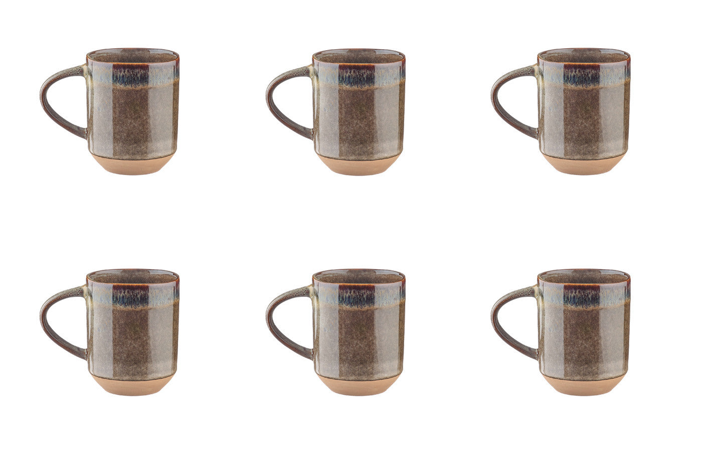 Mug GENESIS 40cl - 6 pièces - Basalte