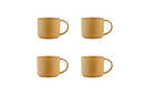 Mug SCANDI 50cl - 4 pièces - Ocre
