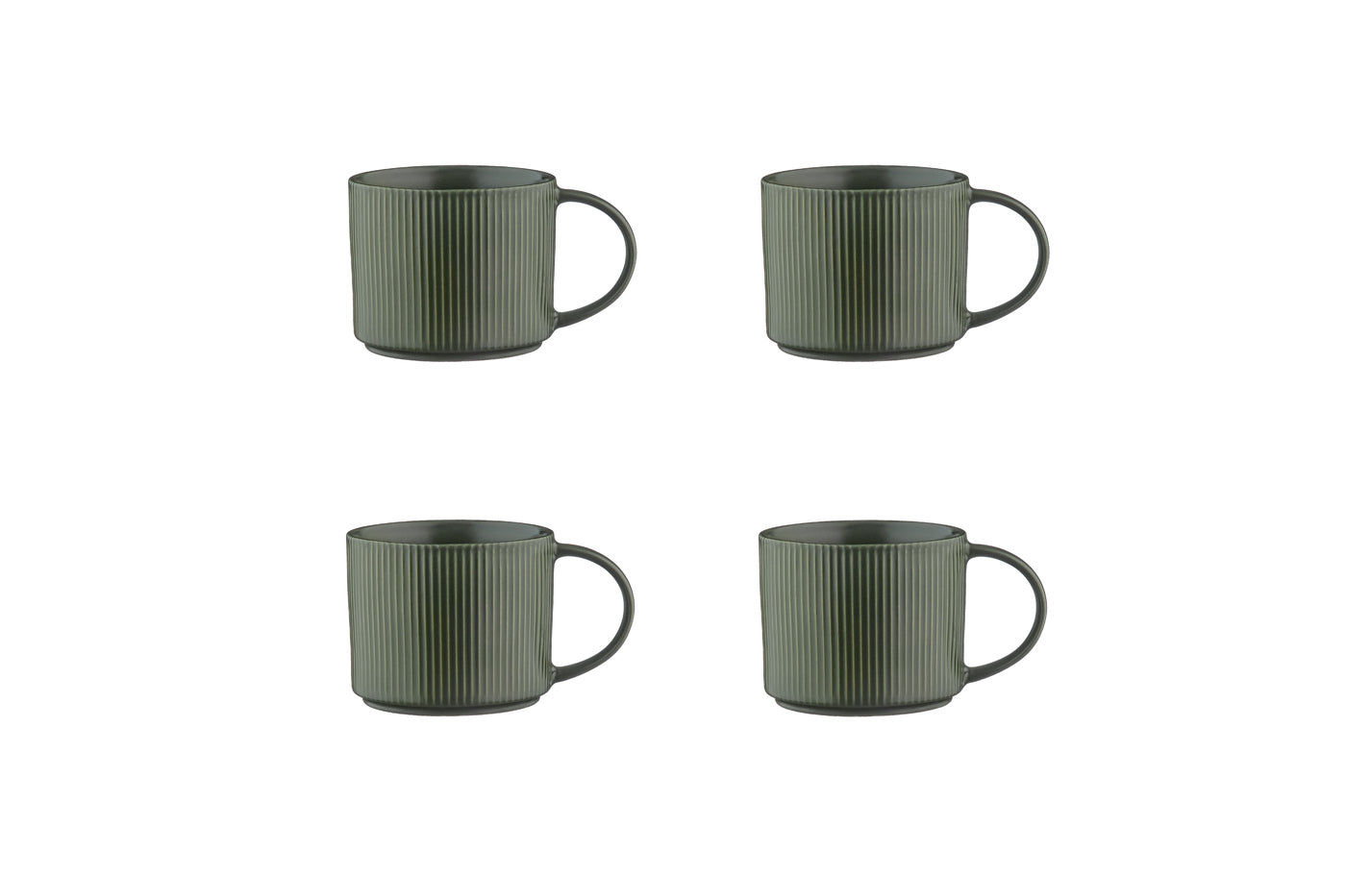 Mug SCANDI 50cl - 4 pièces - Olive