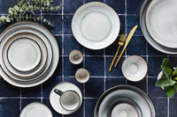 Assiette creuse IRIS Ø22,5cm - 6 pièces - Blanc ivoire