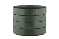 Assiette creuse SCANDI Ø21,5cm - 4 pièces - Olive