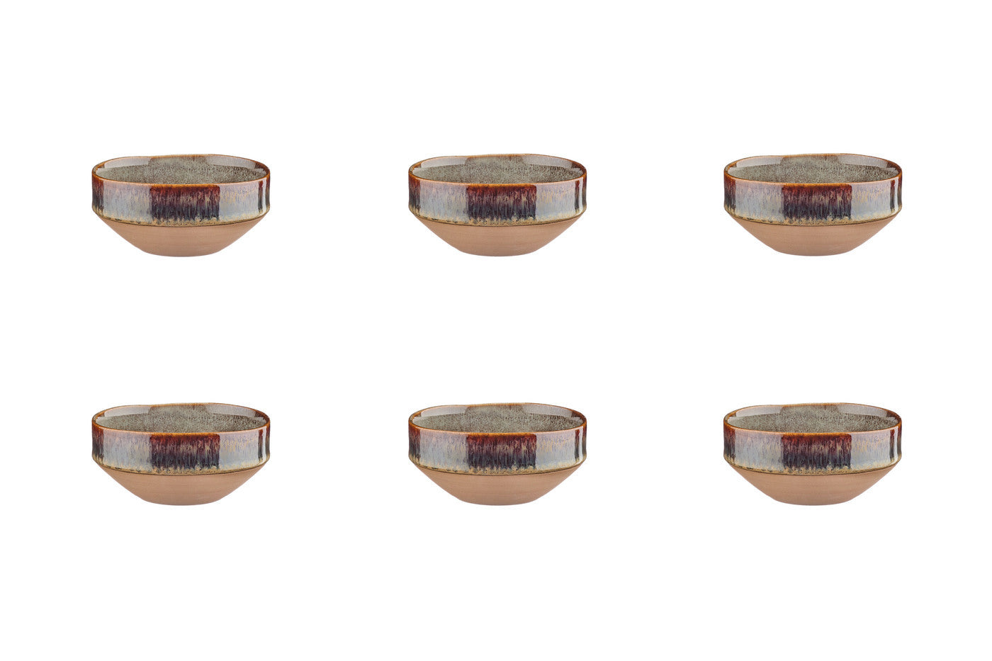 Bol GENESIS Ø11cm - 6 pièces - Basalte