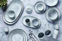 Assiette CLOUD Ø16cm - 6 pièces - Gris orage