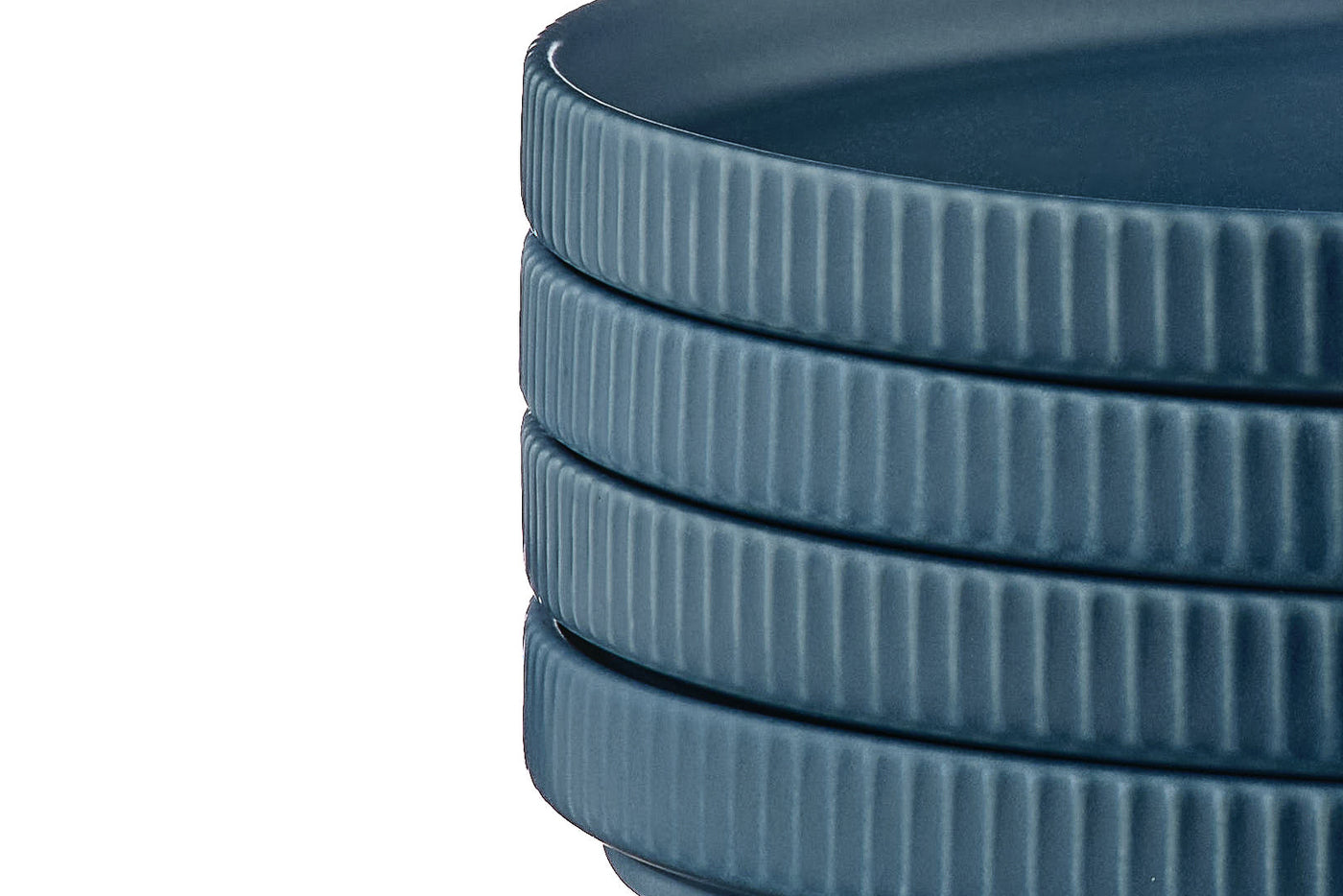 Assiette SCANDI Ø16,5cm - 4 pièces - Marine