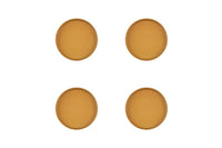 Assiette SCANDI Ø16,5cm - 4 pièces - Ocre