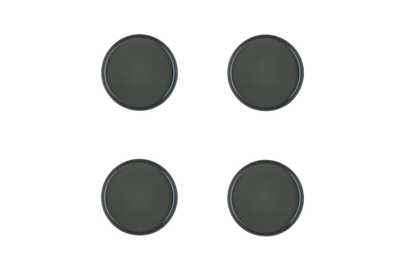 Assiette SCANDI Ø16,5cm - 4 pièces - Olive