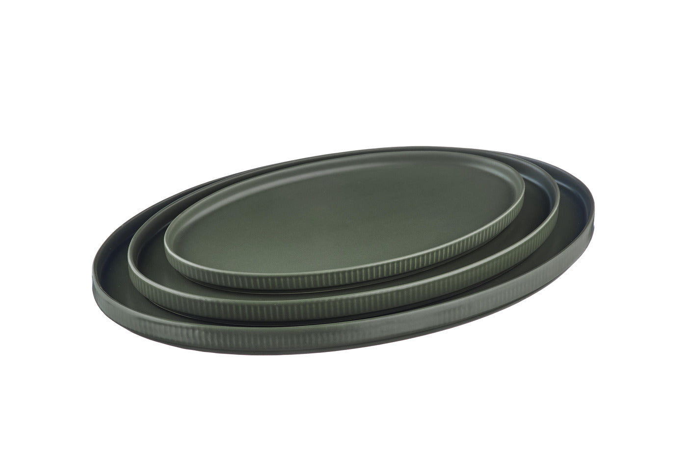 Plateau de service SCANDI - 3 pièces - Olive