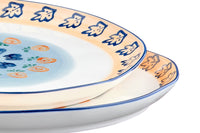Plateau de service NAPOLI Ø30cm - 2 pièces - Agrume