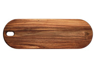 Planche à découper en bois d'acacia ELIN - 55 x 18cm