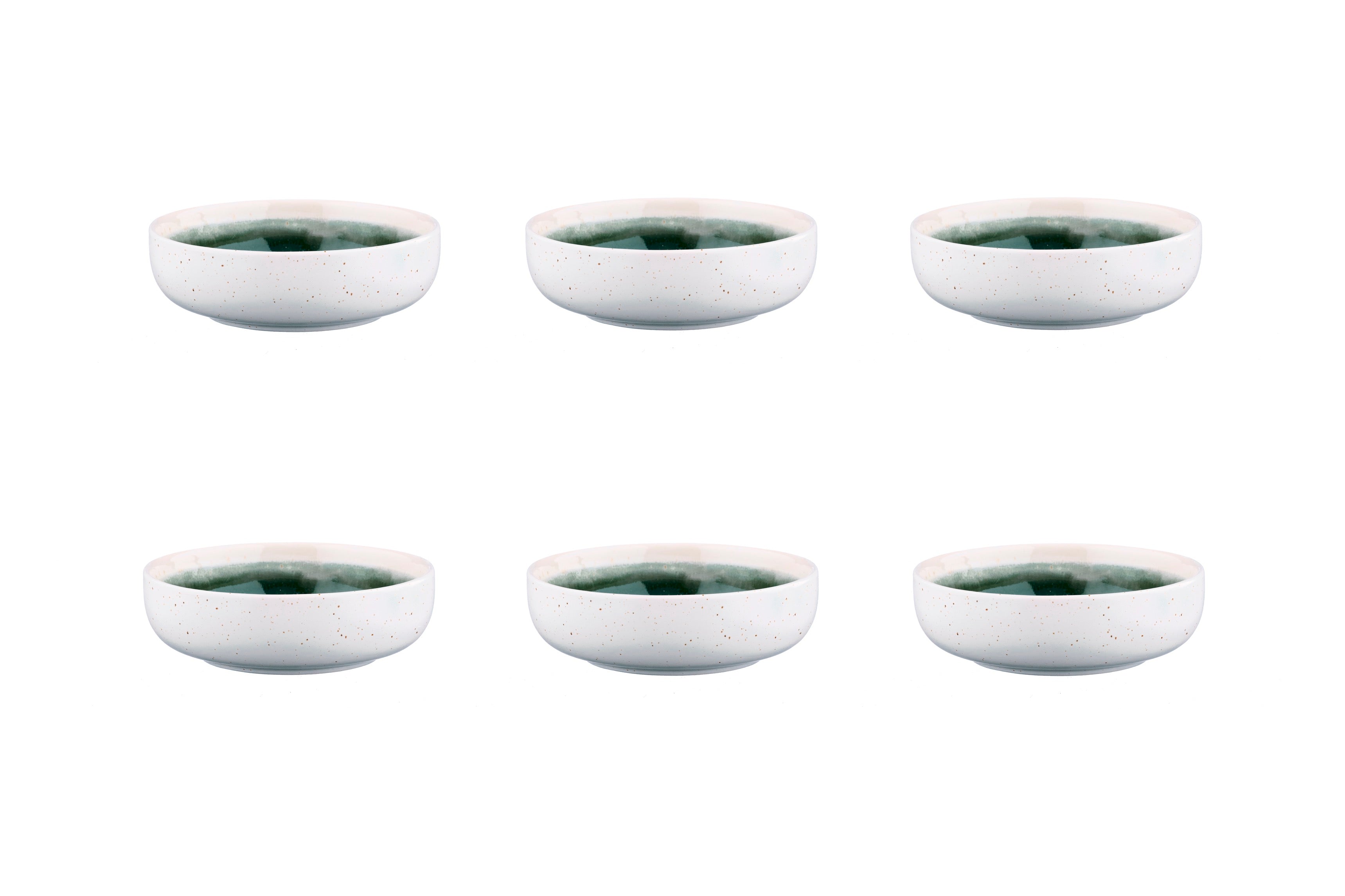 Bol OXYGEN Ø13cm - 6 pièces - Vert de gris