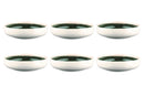 Bol OXYGEN Ø22cm - 6 pièces - Vert de gris
