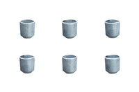 Tasse CLOUD 12cl - 6 pièces - Gris orage