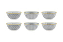 Bol PATTERN Ø15cm - 6 pièces - Eclipse