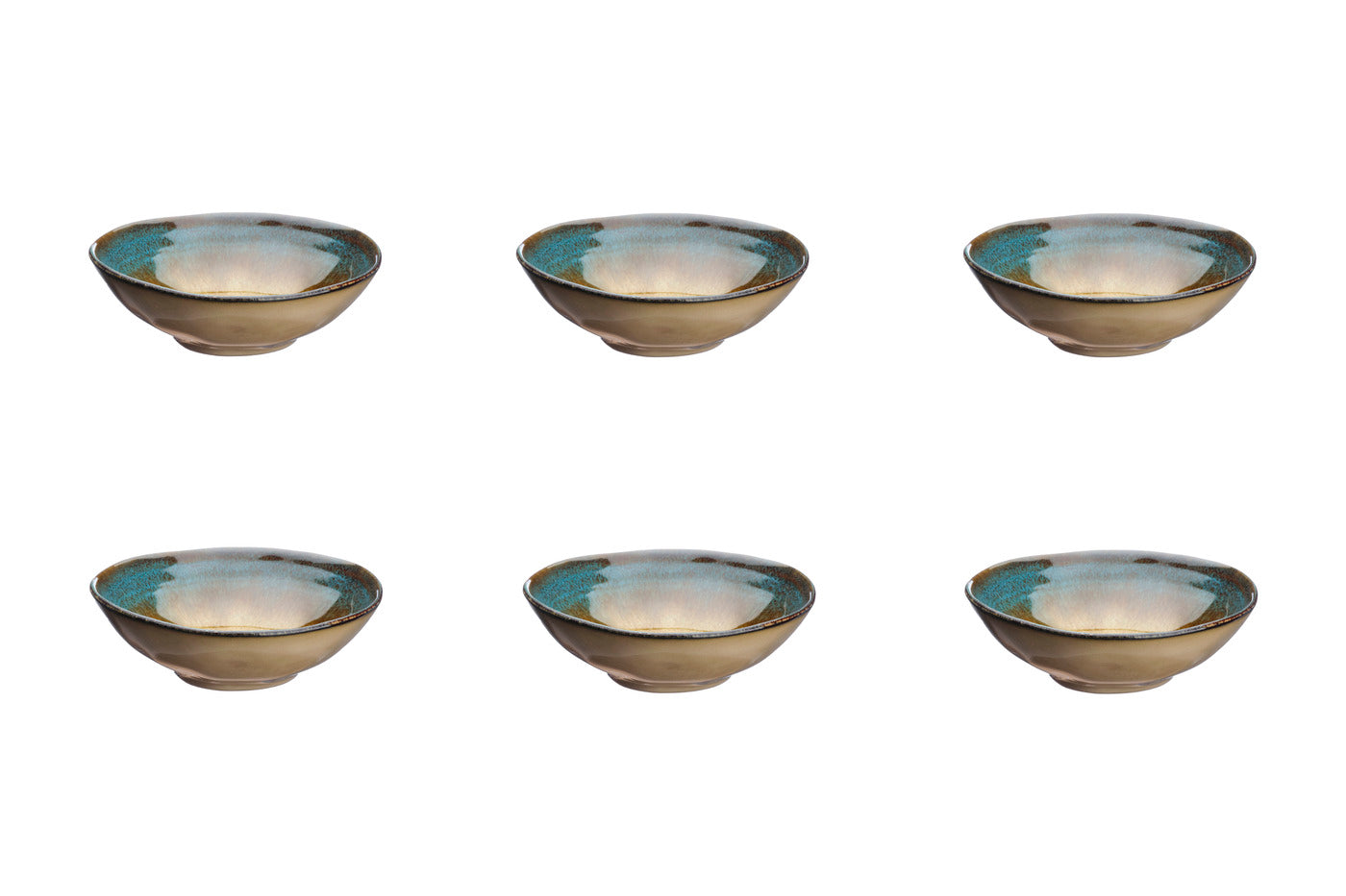 Bol ISLAND Ø15cm - 6 pièces - Terre et mer