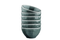 Bol MOON Ø14,5cm - 6 pièces - Pétrole