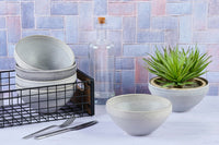 Bol STONE Ø17,5cm - 6 pièces - Gris lune