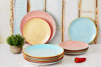 Assiette PATTERN Ø26cm - 6 pièces - Color