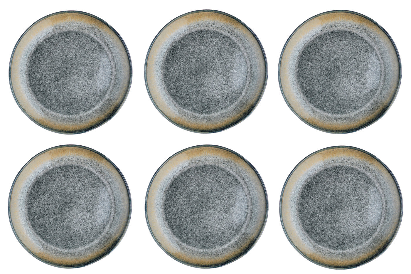 Assiette GENESIS Ø27cm - 6 pièces - Terre