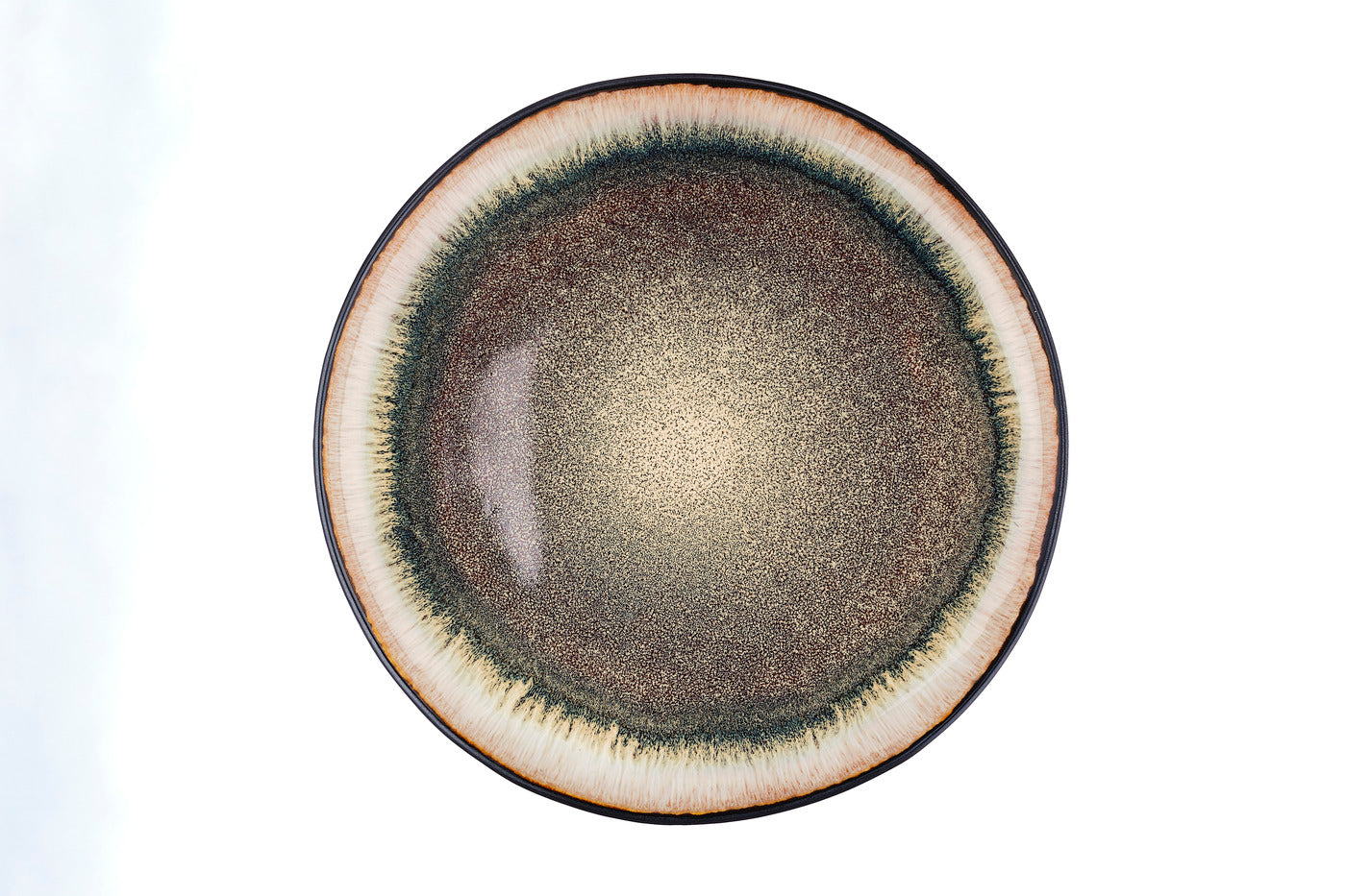 Assiette IRIS Ø26cm - 6 pièces - Marron sauvage