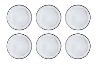 Assiette IRIS Ø26cm - 6 pièces - Blanc ivoire