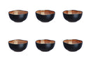 Bol IRIS Ø12cm - 6 pièces - Marron sauvage