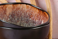 Bol IRIS Ø12cm - 6 pièces - Marron sauvage