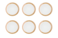 Assiette COSMOS Ø21,5cm - 6 pièces - Crème