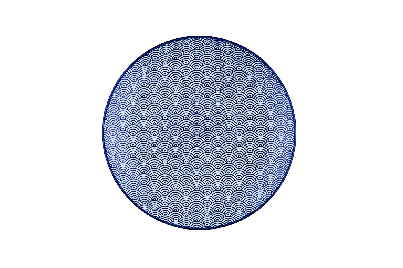 Assiette PATTERN Ø21cm - 6 pièces - Dark blue