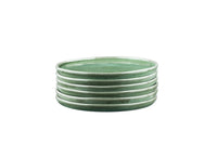 Assiette MAGMA Ø20cm - 6 pièces - Menthe