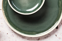 Assiette OXYGEN Ø21,5cm - 6 pièces - Vert de gris