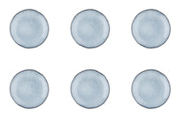 Assiette CLOUD Ø16cm - 6 pièces - Gris orage