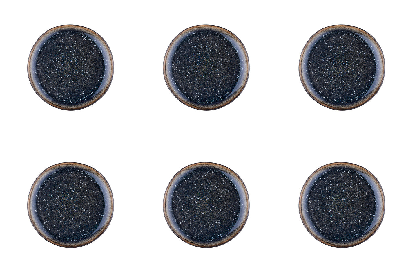 Assiette IRIS Ø16cm - 6 pièces - Bleu nuit