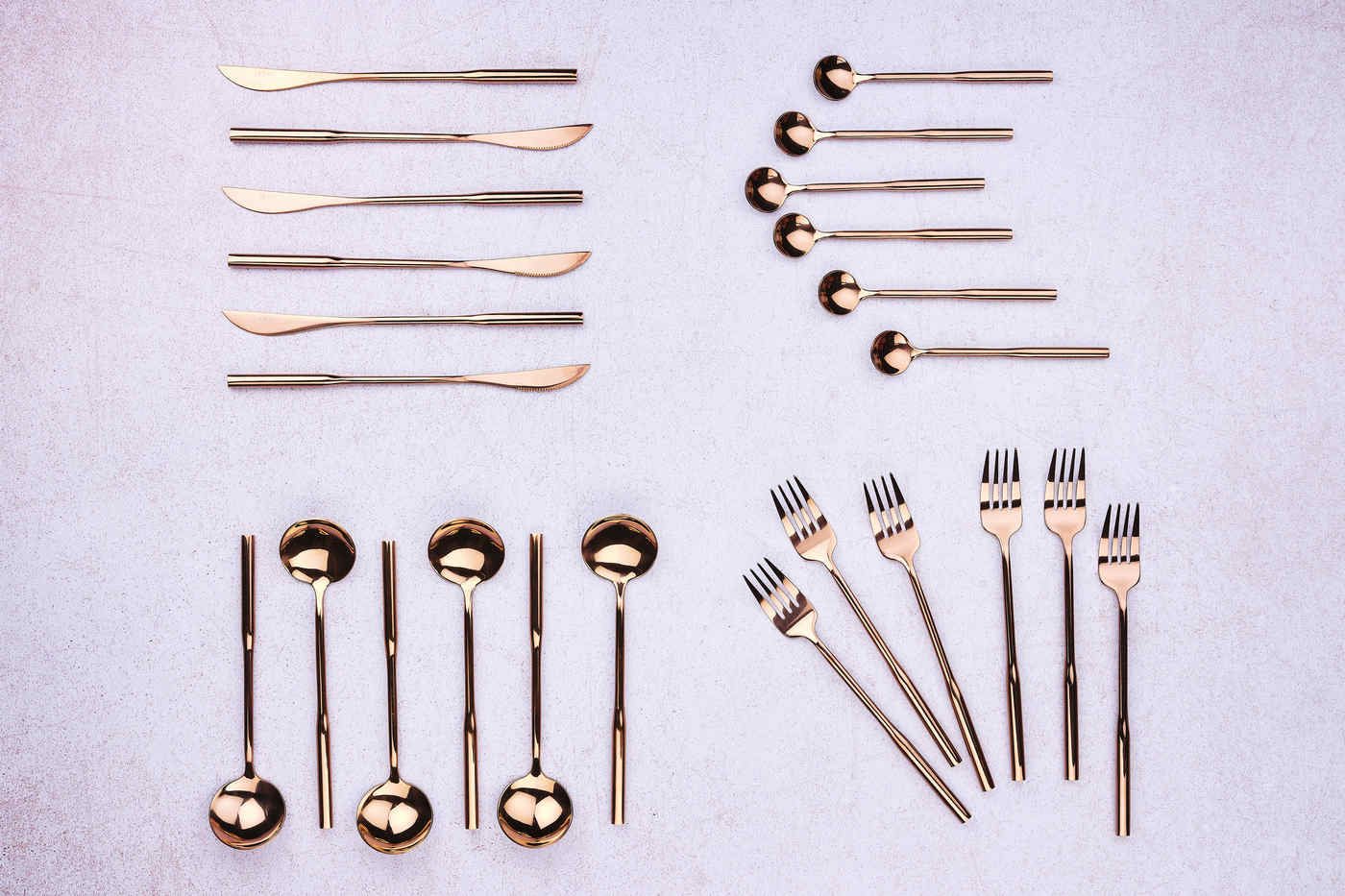 Ménagère 24 pièces ABEL - Copper