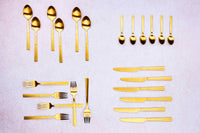 Ménagère 24 pièces FINN - Gold