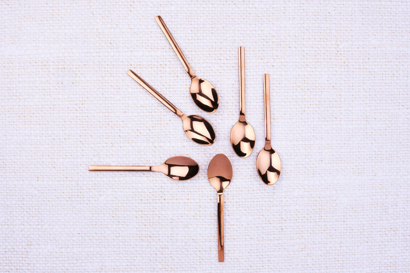 Coffret 6 petites cuillères EMUND - Copper