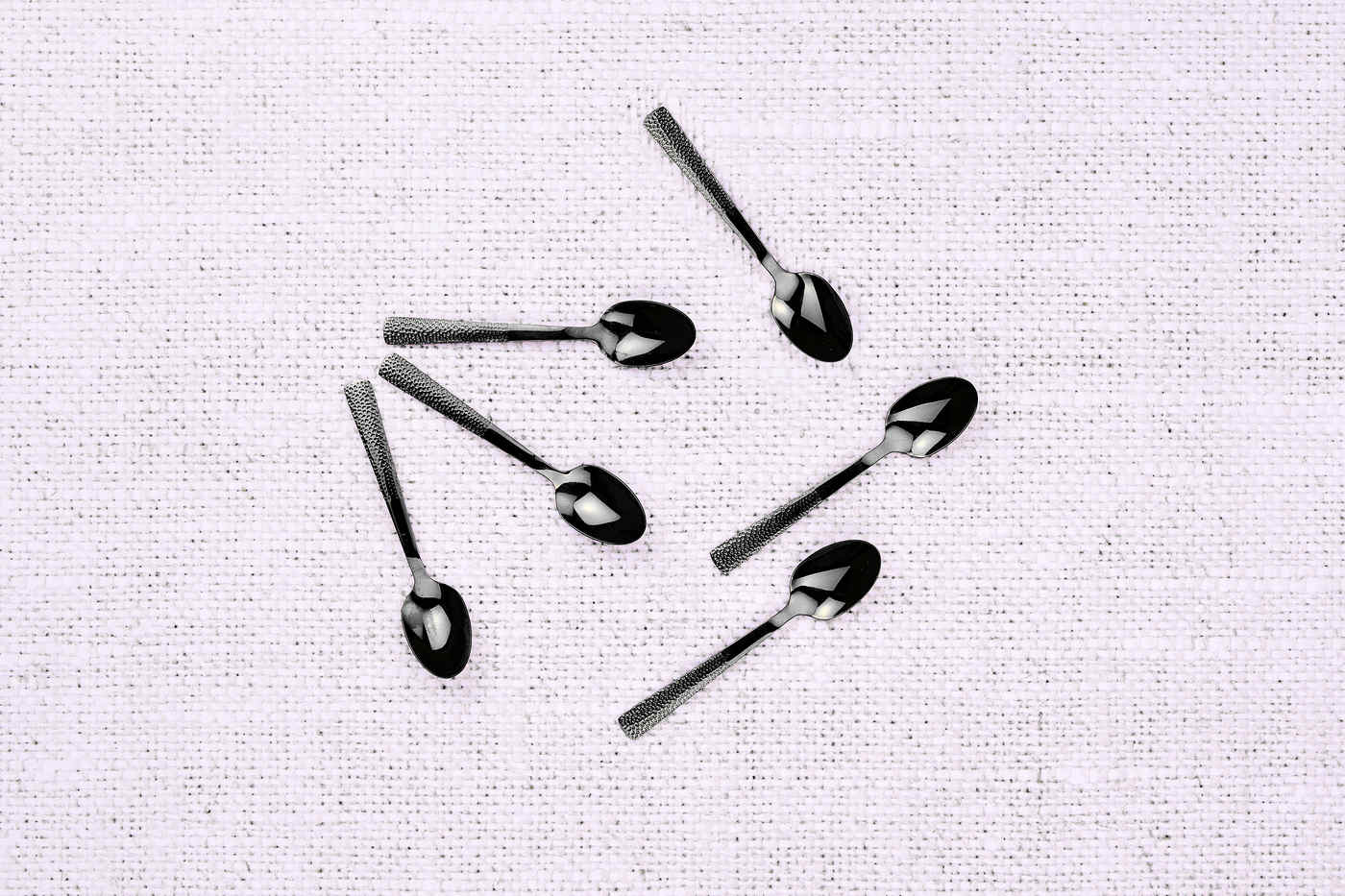 Coffret 6 petites cuillères FINN - Black
