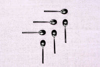Coffret 6 petites cuillères KNUT - Black