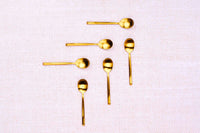 Coffret 6 petites cuillères KNUT - Gold